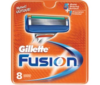 GILLETTE FUSION 5 BLADES PACK OF 8